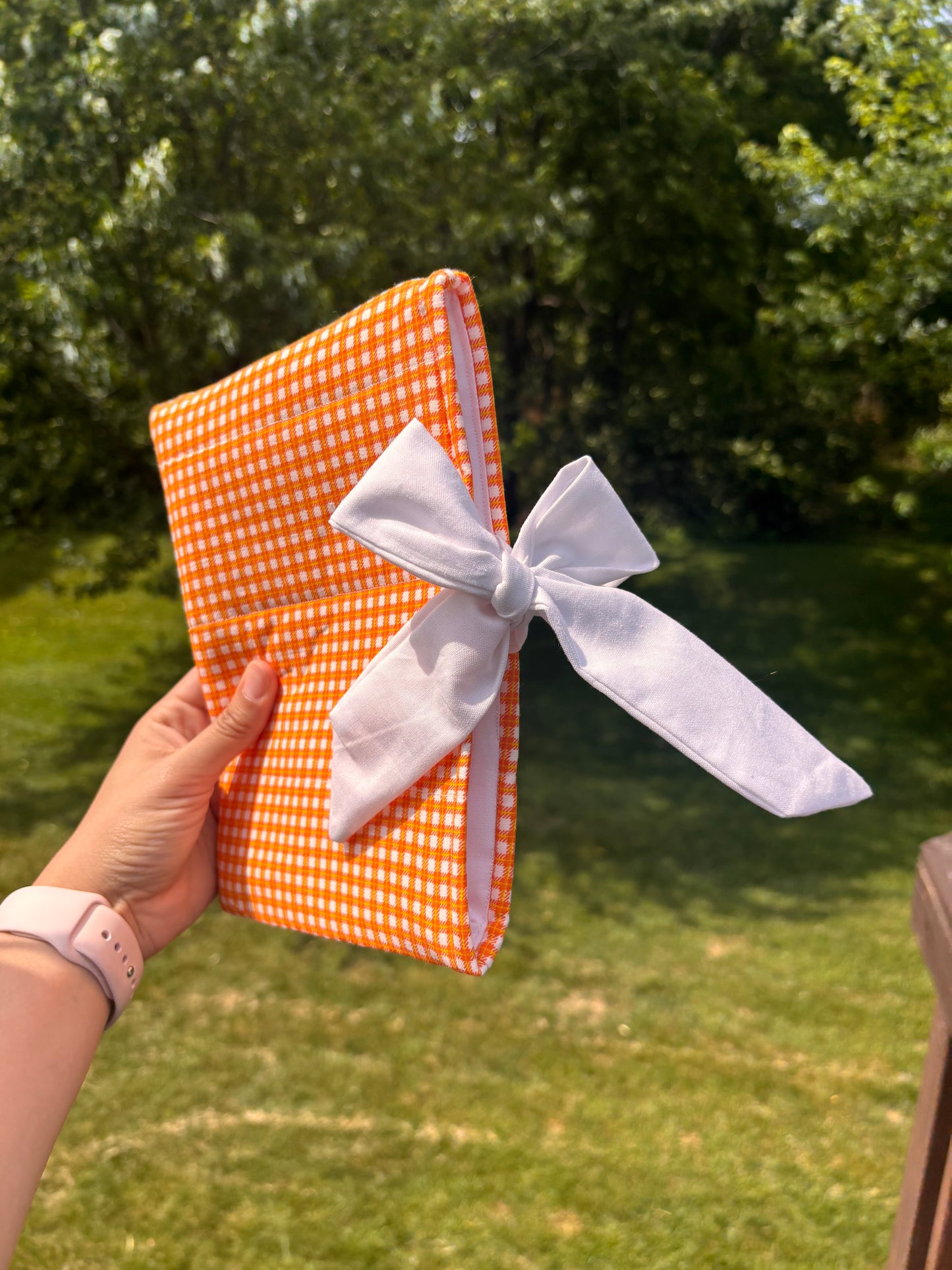 Sunset Plaid - Book Sleeve