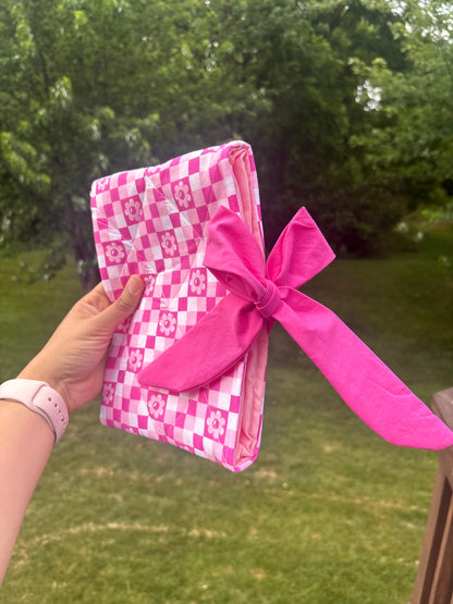 Bloom & Check - Book Sleeve